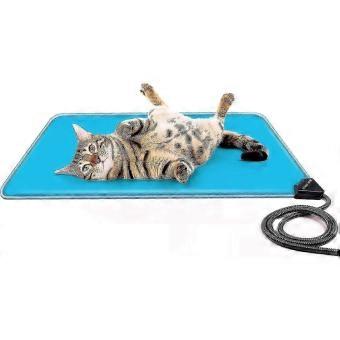 Extra Large Outdoor Pet Heating Pad for Dog & Cat, All-Round Waterproof Heated Cat Dog Bed for prime