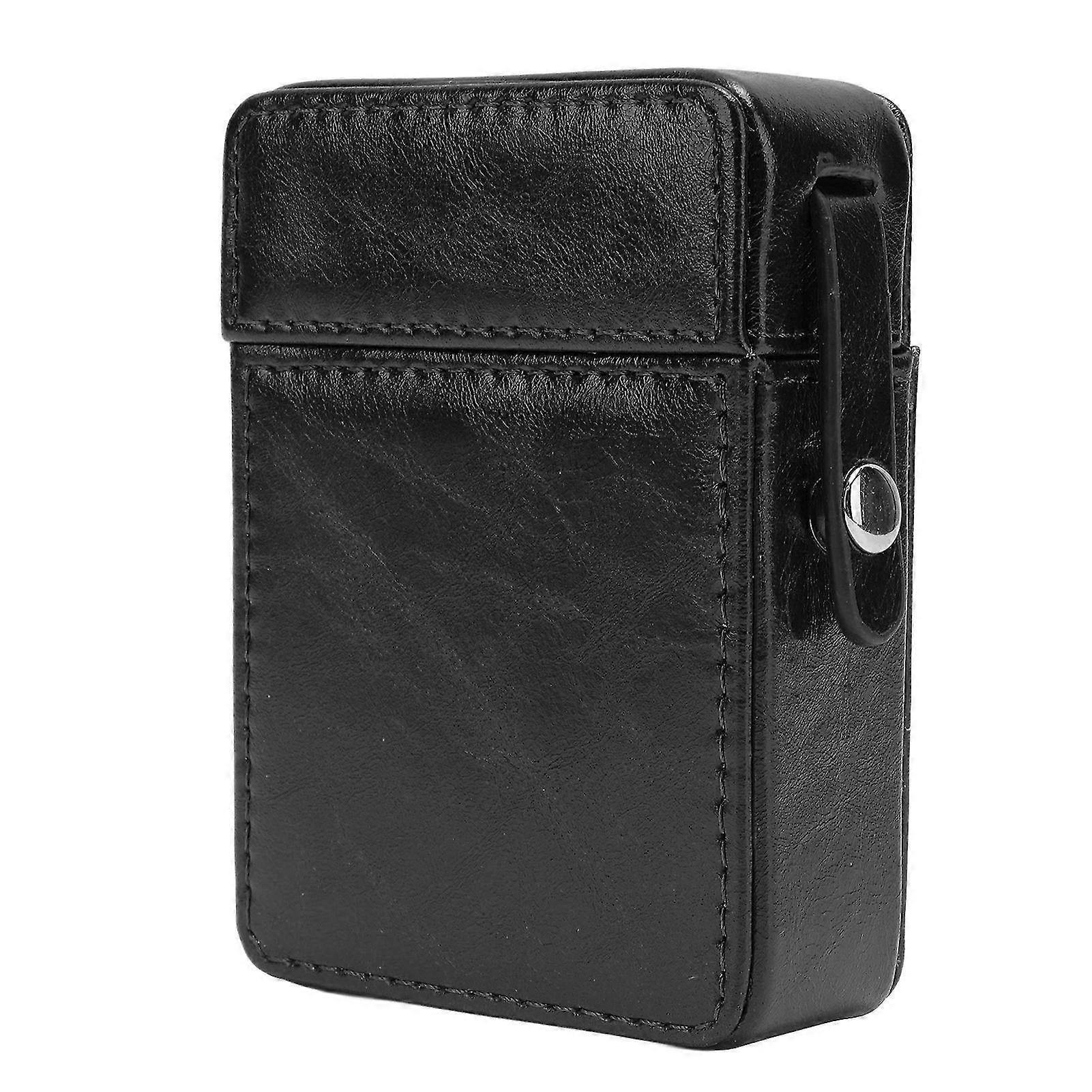 Pressure Resistant PU Leather Cigarette Case