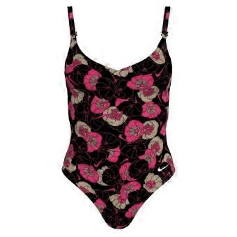 Nike Womens/Ladies Floral Pattern One Piece Swimsuit