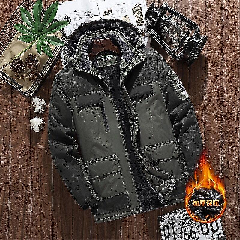 Vinter varm tjock vindtät jacka ( Set 1)
