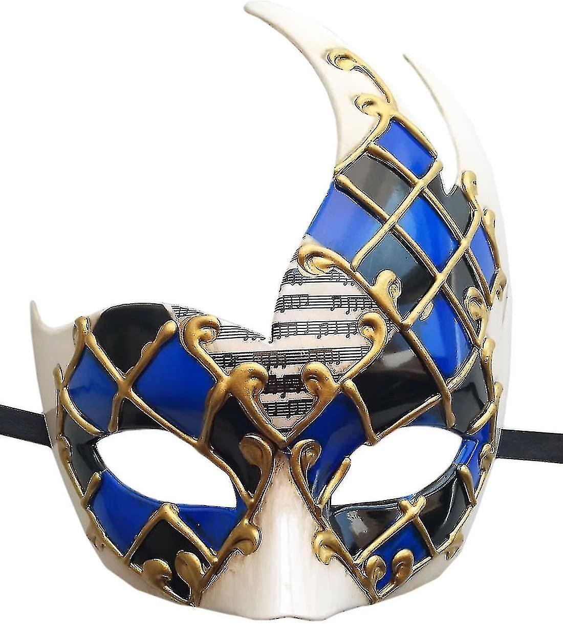 Men's Masquerade Mask Vinta Venetian Ered Music Mask (/ 1)