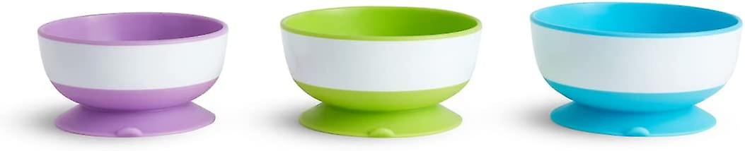 Set di 3 ventose Stay Put con ventosa, blu/verde/viola