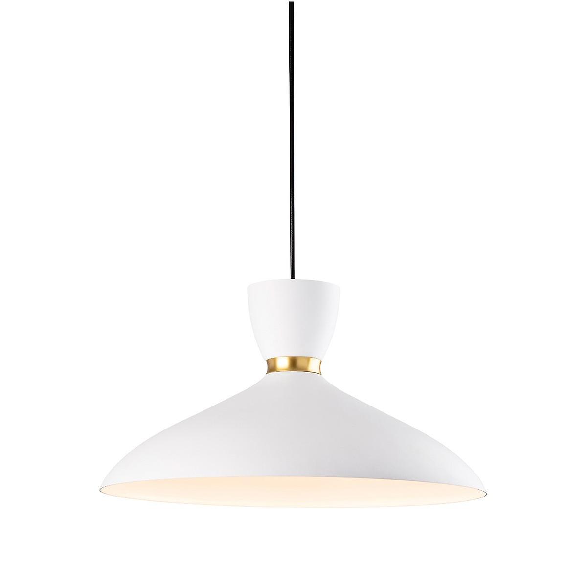 Firstlight Ellis Dome Pendant Light White