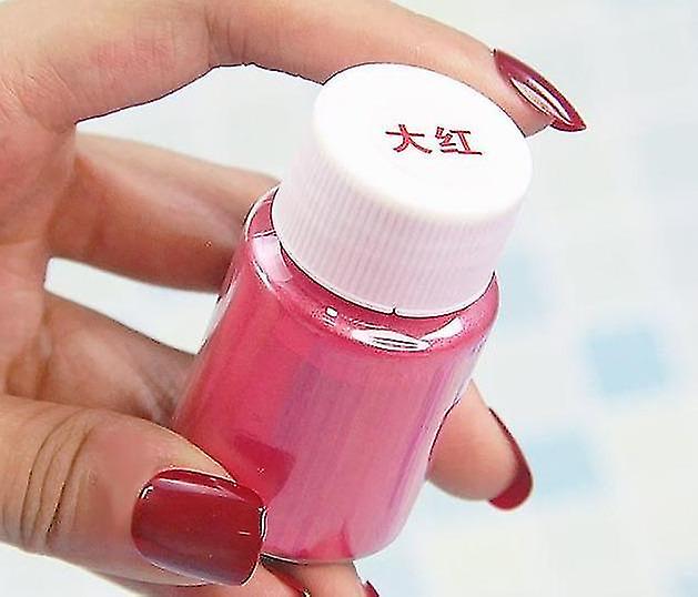 Red 10g Pearl Pigment Powder All Additives For Slimes Diy Art Coloring Crystal