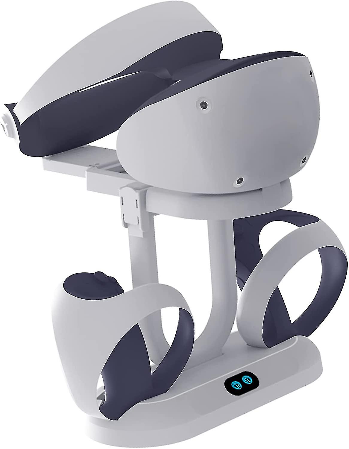 Ps Vr2 Charging Station Stand For Ps Vr2, With Vr Headset Display Stand, With Led Indicators