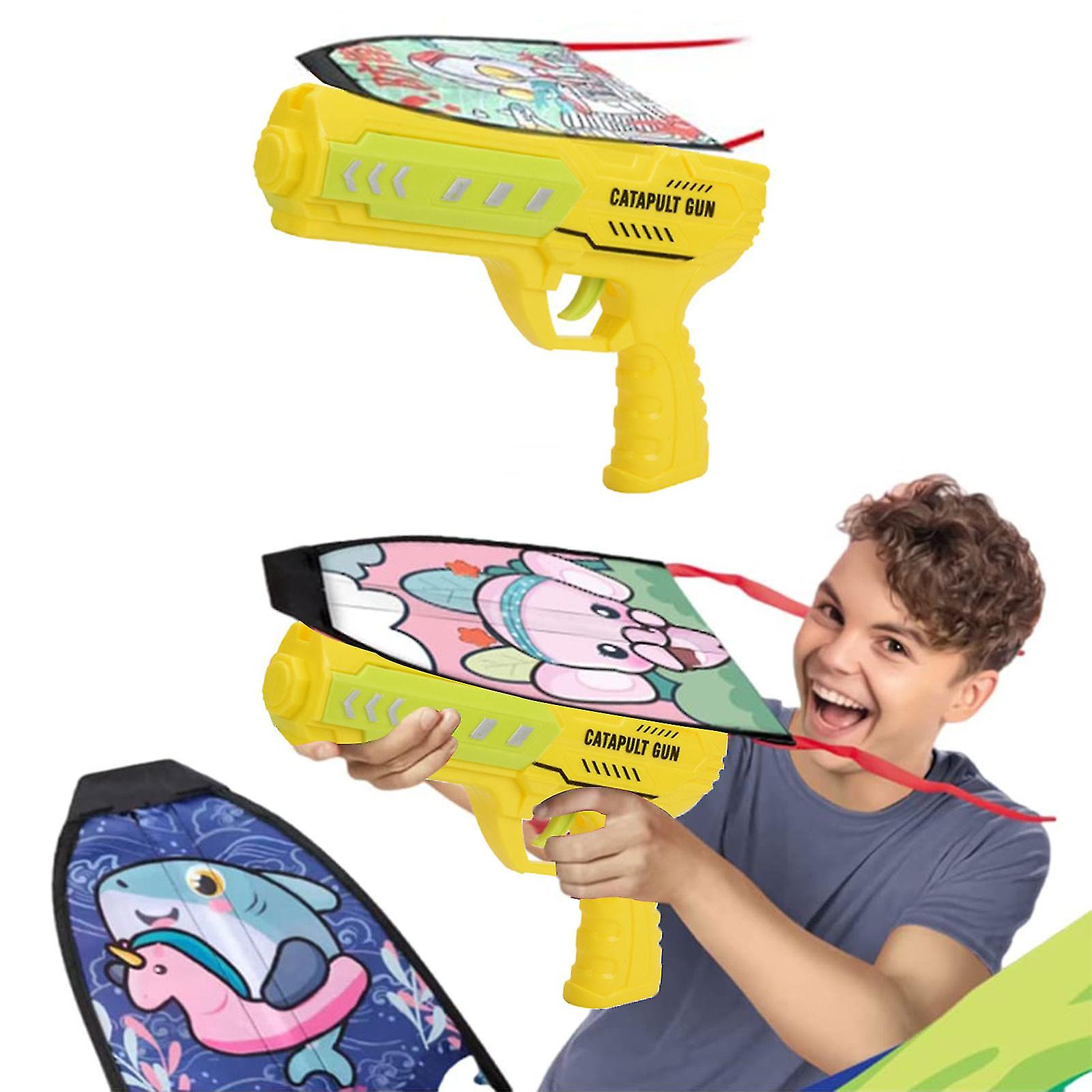 Kite Launcher Toys Launcher Ejection Kite Beach Toy Set, υπαίθριο παιχνίδι χαρταετού παραλίας για το παιχνίδι νερού και τις μπομπονιέρες κόμματος