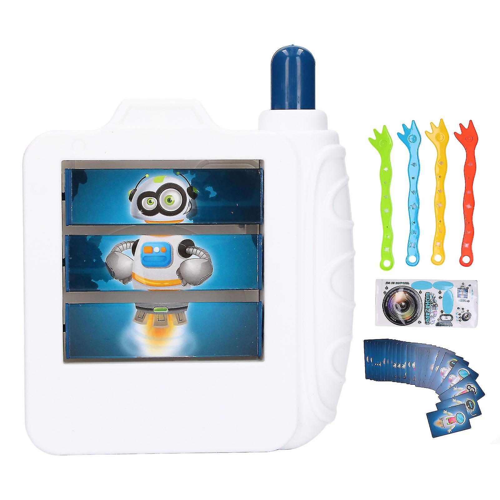 Interactive Camera-Shaped Learning Cards for Kids - 27 Memory Training Educational Toys