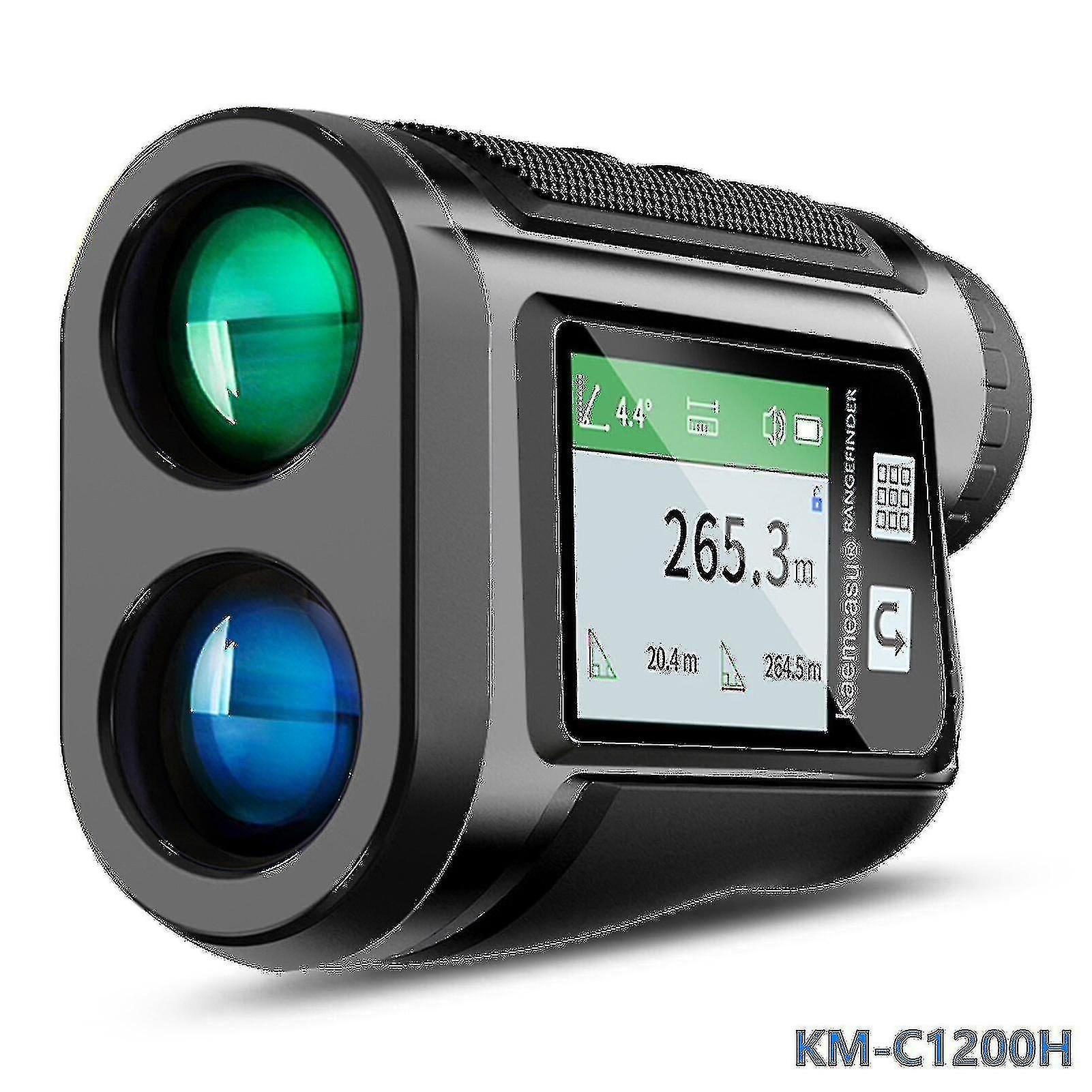 Laser Rangefinder For Hunting 600m 1200m 1500m Digital Monocular Laser Distance Meter Angle Speed Measuring Lcd Touching Display Perfect Quality