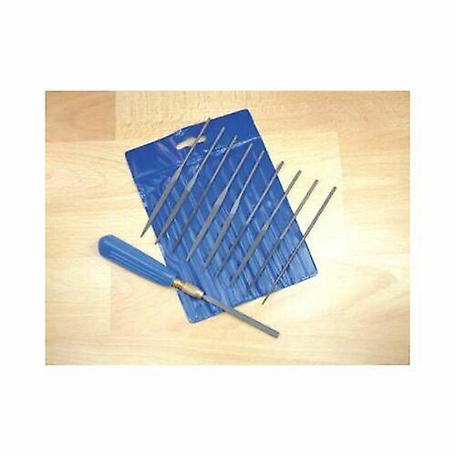 Expotools 72502 10pc Needle File Set with handle Suitable for several scales Tool Scale model
