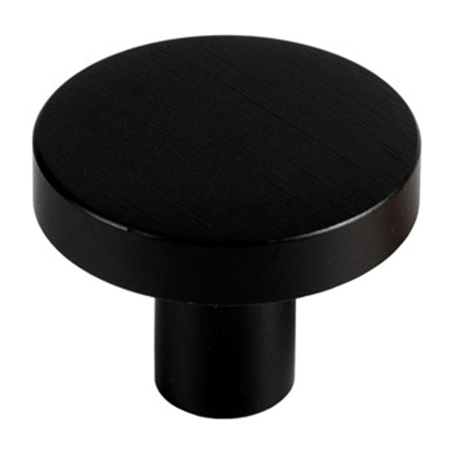 Cabinet Knob Single Hole Smooth Surface Rust-Proof Polished Modern Furniture Knob for Closet Cabinet