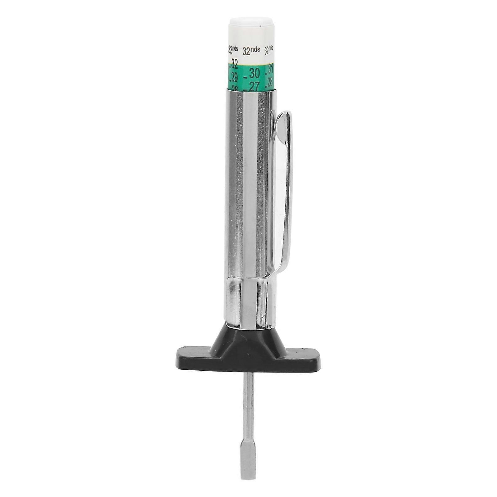 0-25mm Car Tire Depth Gauge Universal Portable Measuring Tool Dual Color