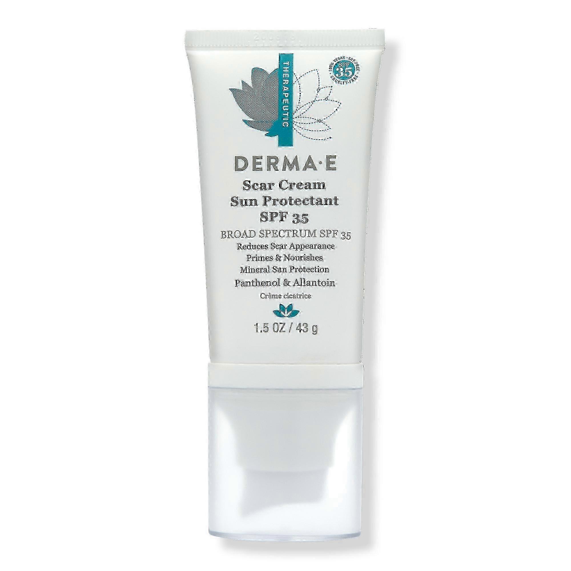 Derma E 疤痕霜防晒霜,SPF 35,1.5 盎司