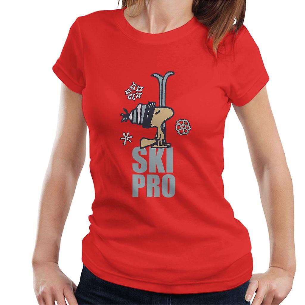 Peanuts Woodstock Ski Pro Women's T-Shirt