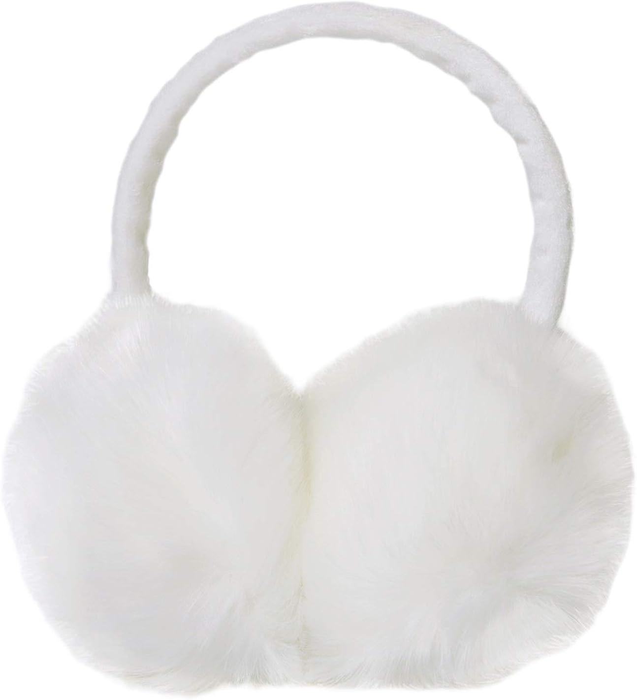 Earmuffs - white on the back