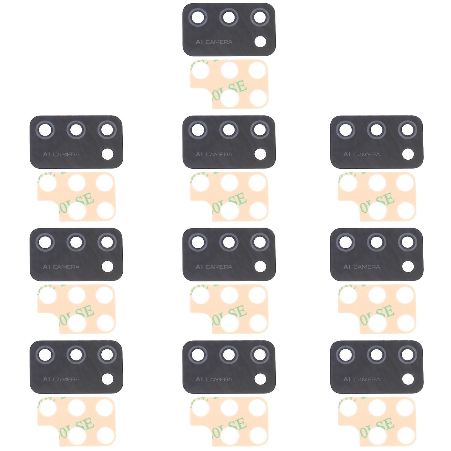 10 PCS Back Camera Lens for Samsung Galaxy A02s SM-G998B