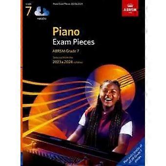 Peças para o Exame de Piano 2023 e 2024 ABRSM Grau 7 com Áudio - ABRSM