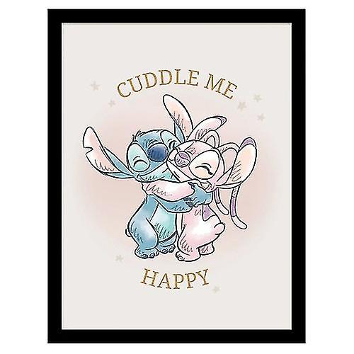 Lilo & Stitch Cuddle Me Framed Poster