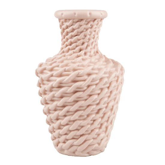 Plant Vase Solid Crack-Resistant Stable Creative Table Nordic Style Plastic Vases for Office