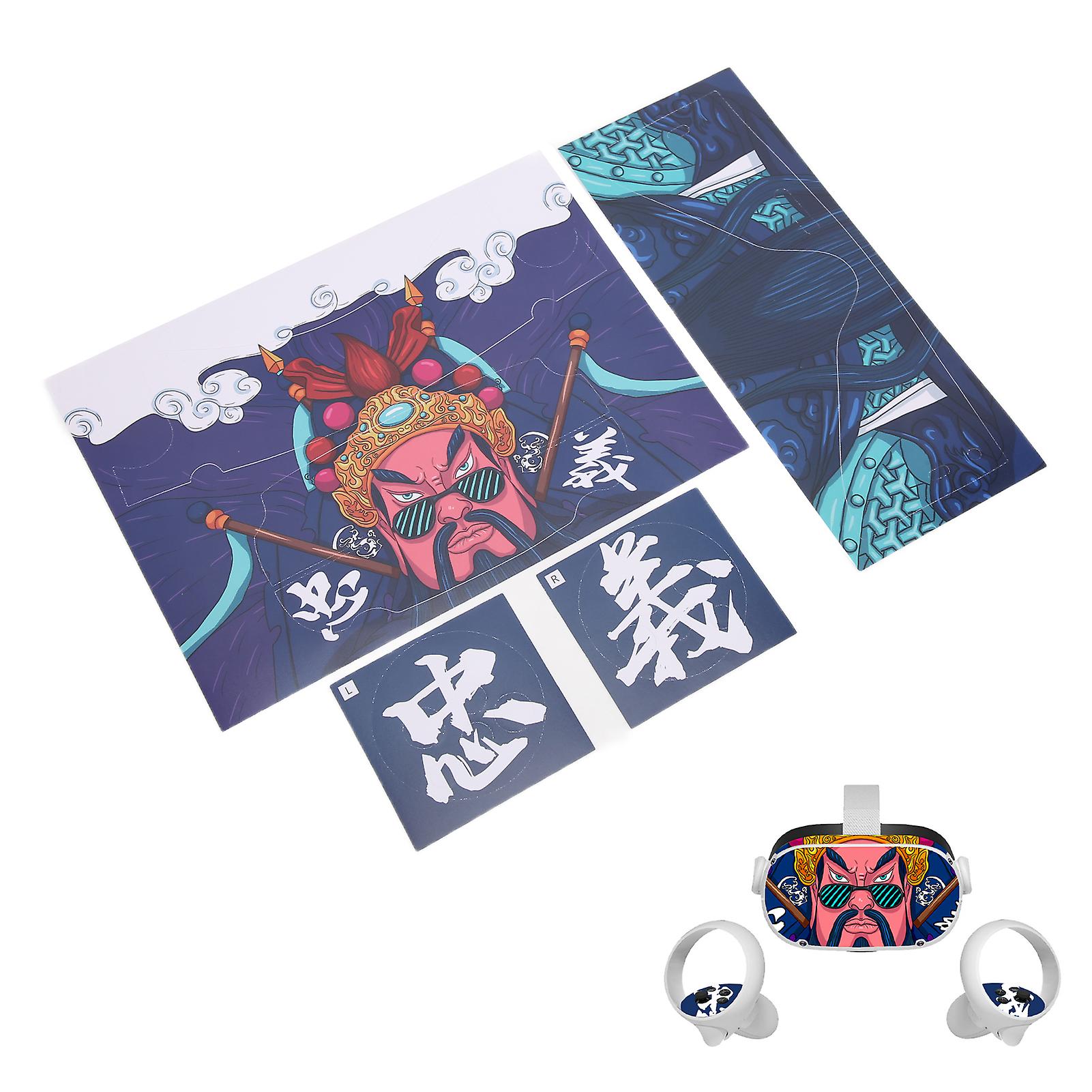 Matte PVC Protective VR Sticker Skin Decal for Oculus Quest 2