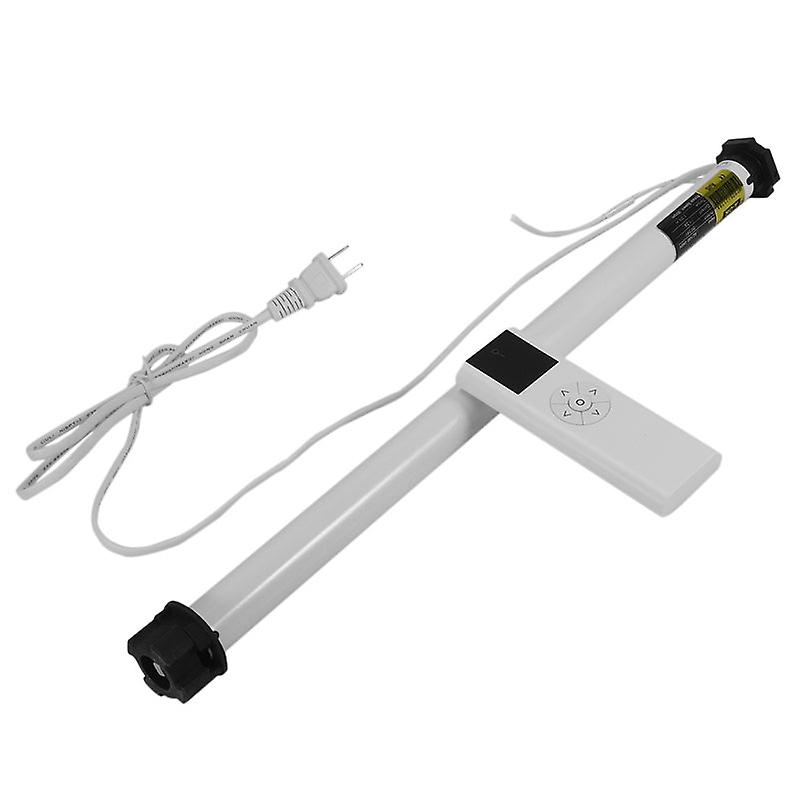 Electric Curtain Set Ac 100-240v Electric Roller Shade Motor Blind Tubular Motor Kit Remote Control(us Plug)