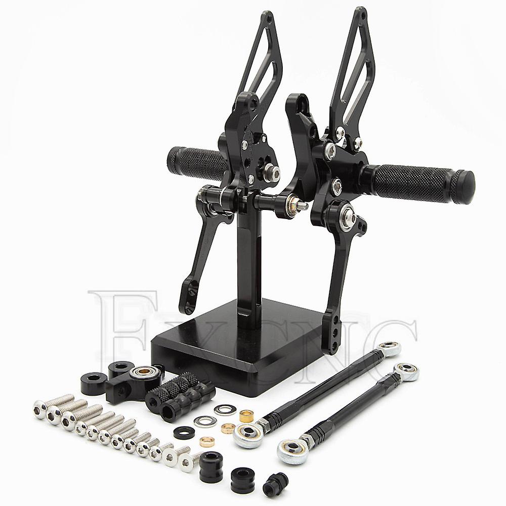 Für Ducati 1098 1098s 1198 848 EVO Motorrad Fußrastenanlage Einstellbare Fußrasten Hinten Set Fußrasten Fuß Peg Pedal Zubehör