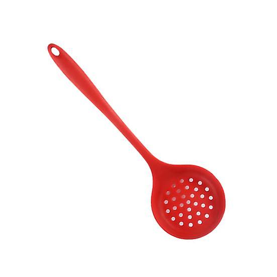 Spatula Non-stick Heat-resistant Silicone Flexible Colander Rice Scoop Handy Baking Scraper for Kitchen