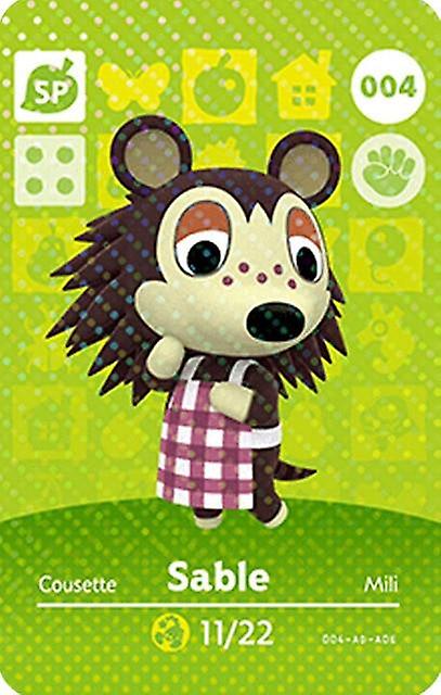 Animal 001~030 Nfc Card Tag Series 1 For Ns Switch 3ds Ntag215 New Horizons Hot