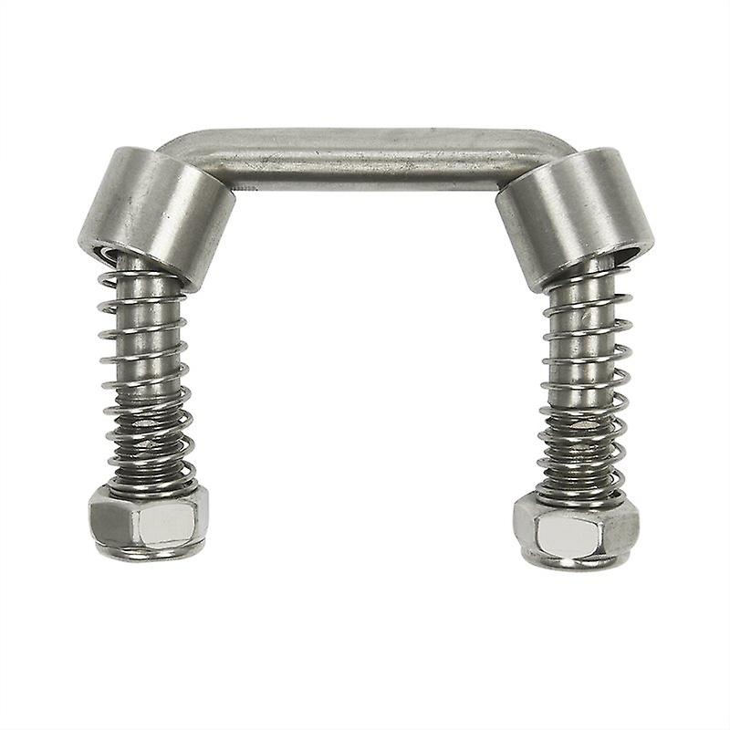 Retractable lashing attachment with spring