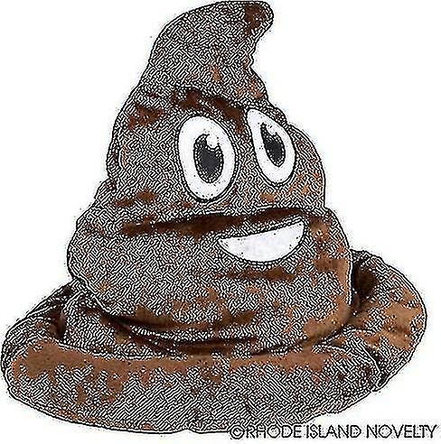 Sunrain Brown Emoticon Poop Hat 1 pe comanda