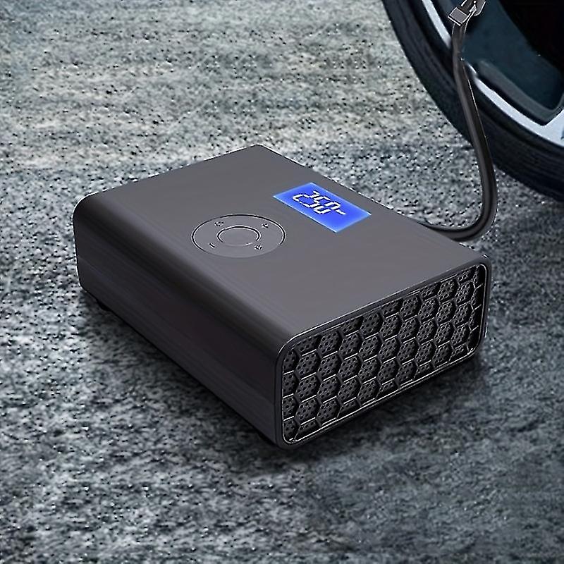 Car Tire Air Compressor, Car Tire Inflator Pump 12V DC With Digital Pressure Gauge 150PSI With Car P