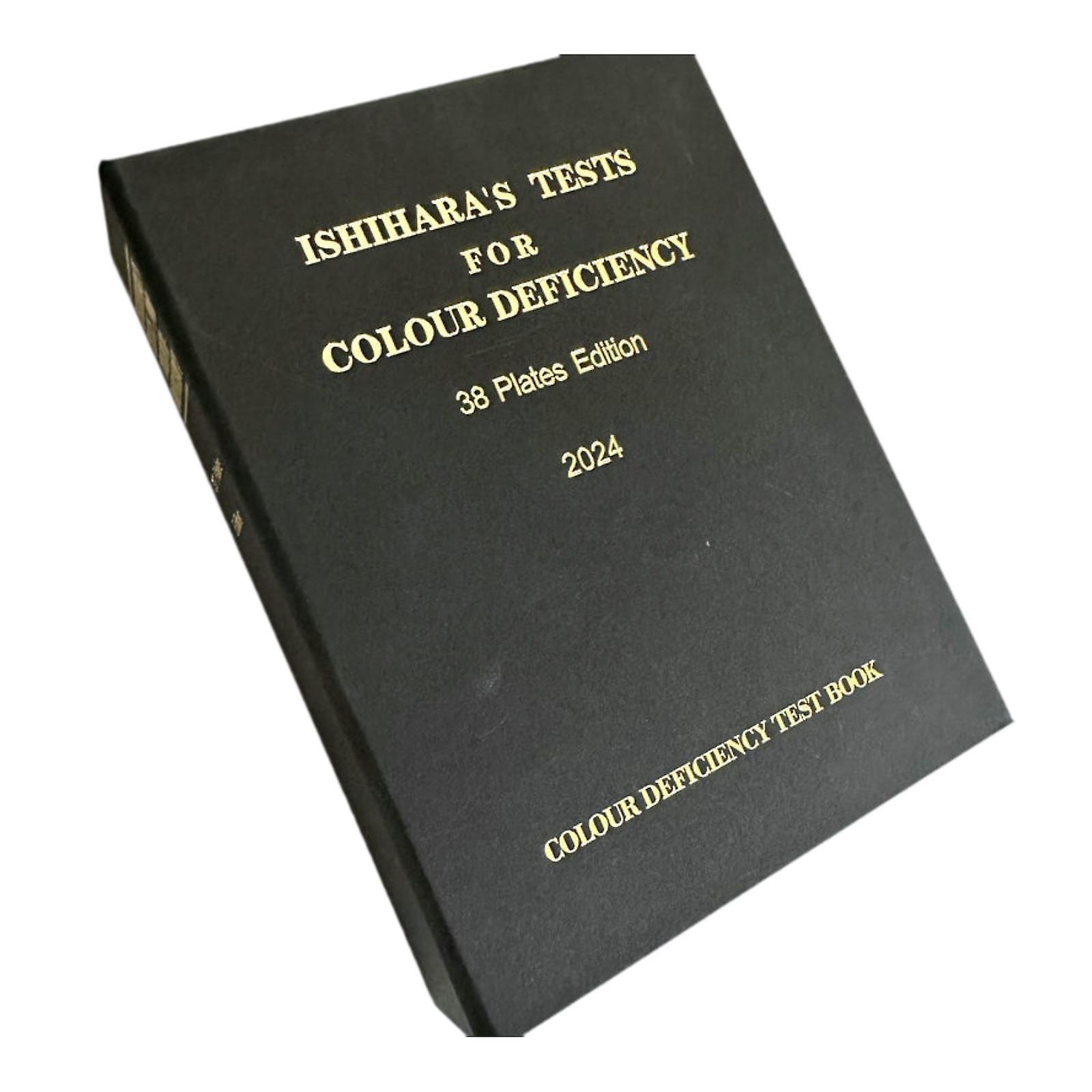 Color Deficiency Testing Book Sturdy Multipurpose Lightweight 21x16cm Test Cards