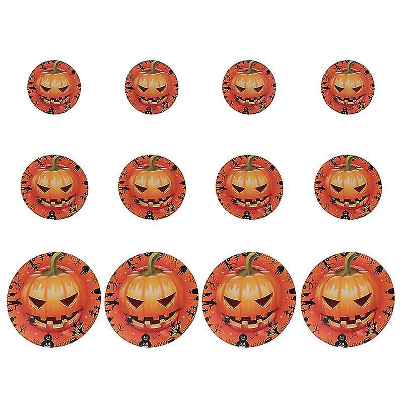 12pcs Halloween Wall Sticker For Halloween Decorations