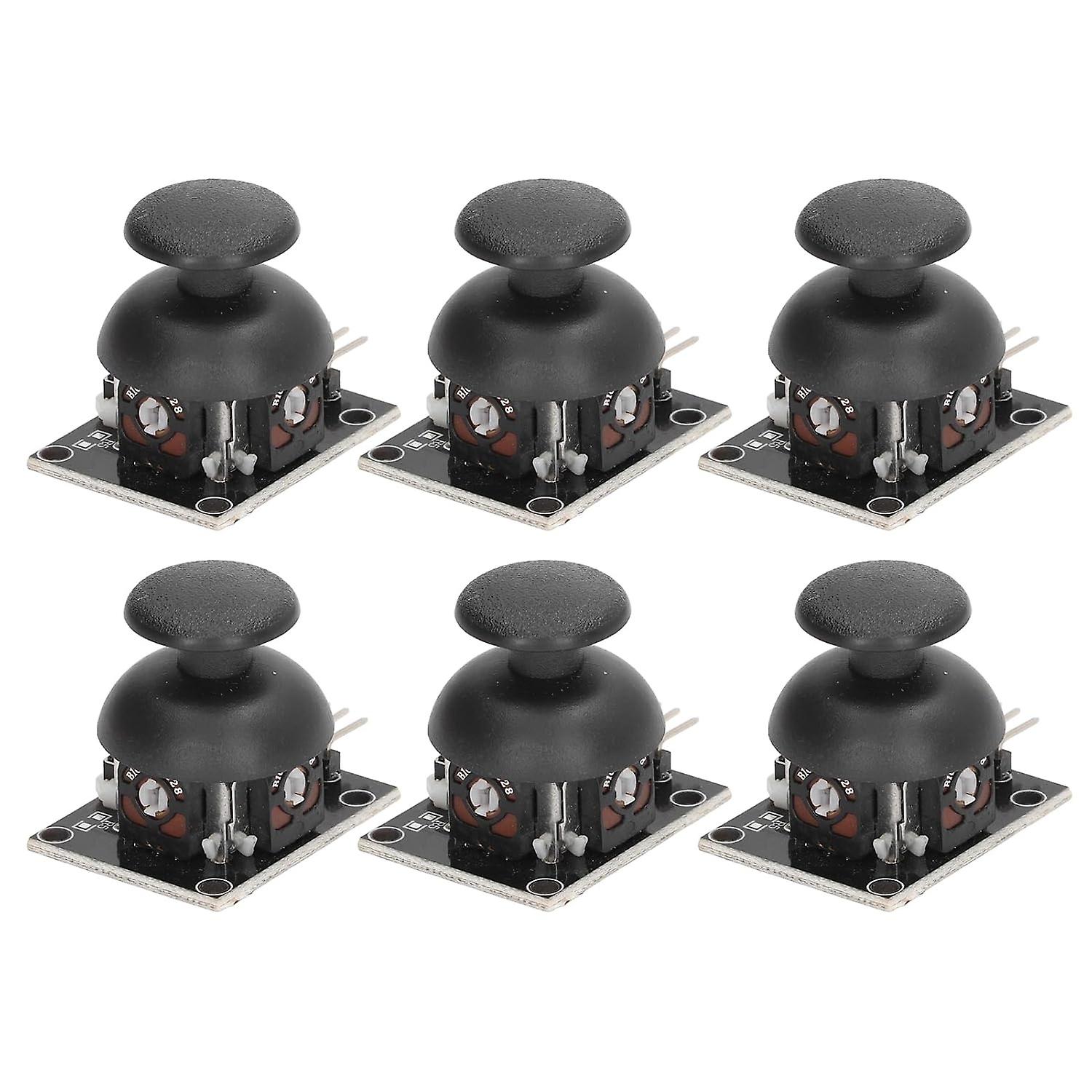 Game Control Module, 6 Sets Joystick Sensor Game Controller Module X Y Axes Analog Joystick, Video G