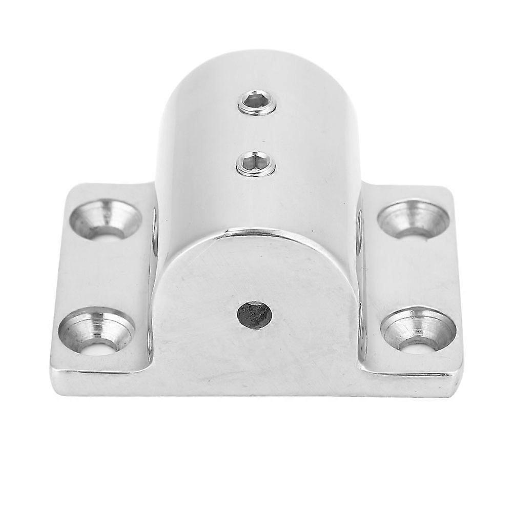 Marine Pipe Rektangulær Base Rustfritt Stål Båt Rør / Pipe Square Base Båt Deler (25mm)