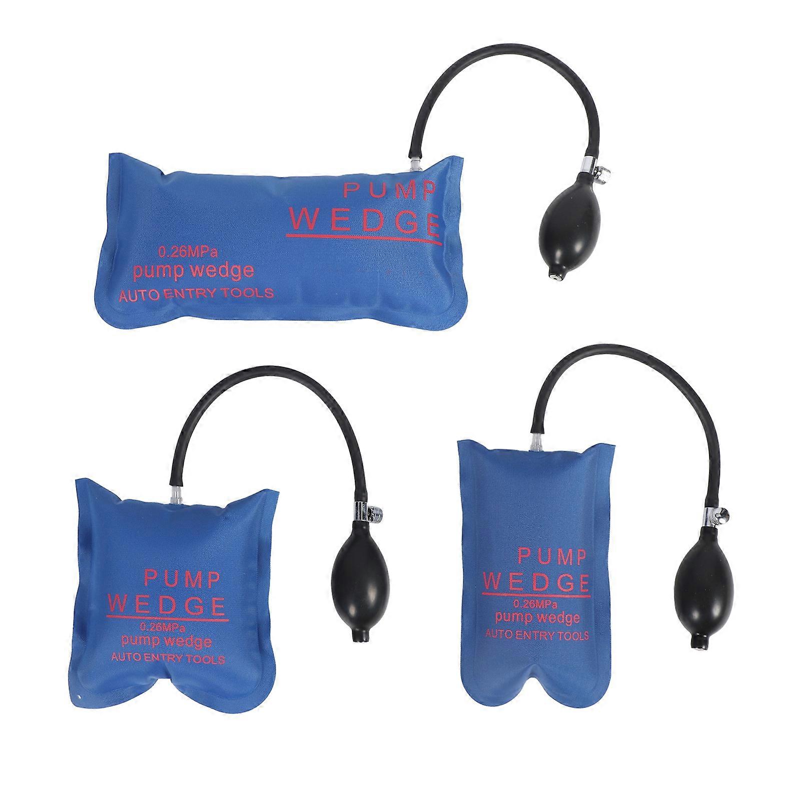 3 Pcs Set Shim Bag Commercial Inflatable Air Shim Pump Leveling Alignment Tool for Window Door Cabinet Installation