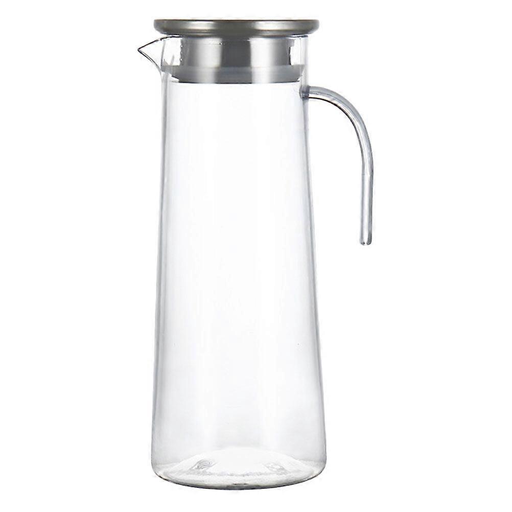 Clear Water Pitcher Acrylic Ice Water Pitcher Kitchen Beverage Pitcher Drinking Pitcher with Lid