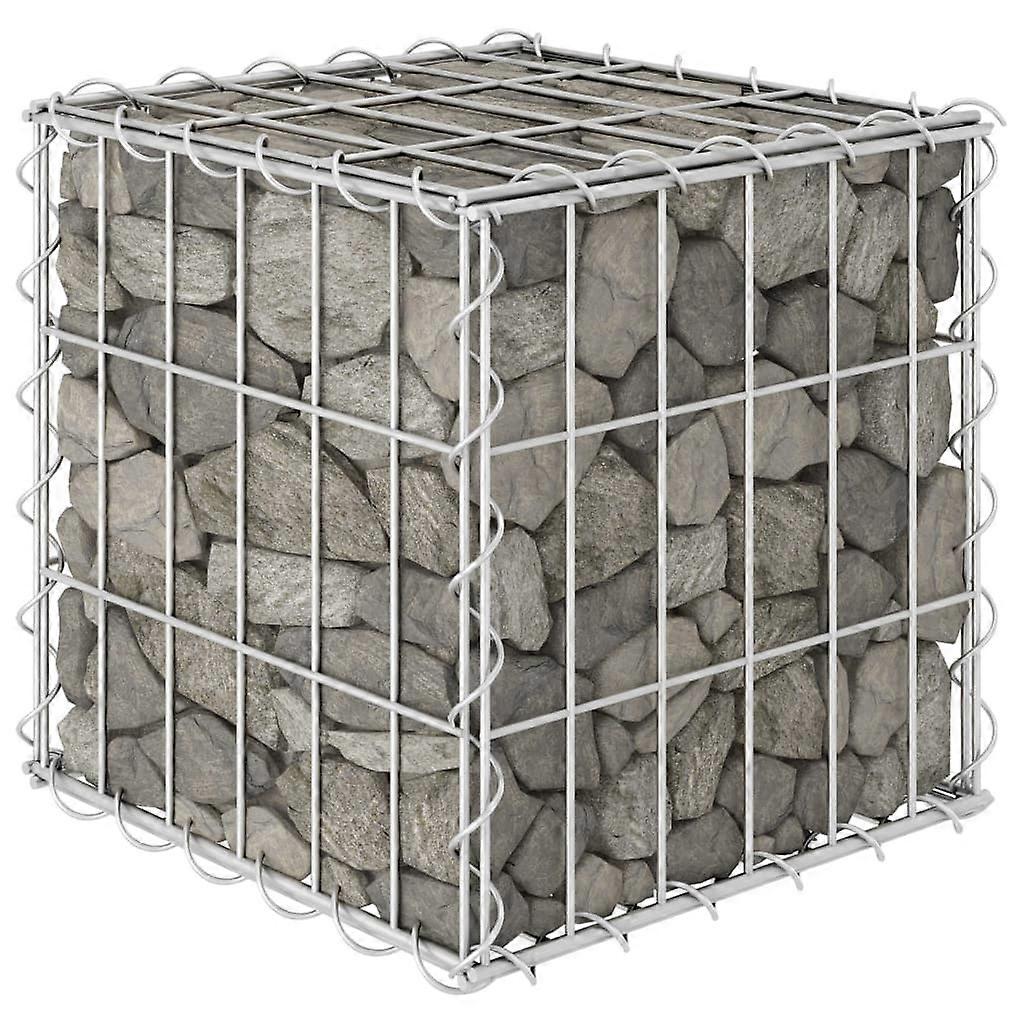 Cube Gabion Raised Bed Steel Wire 11.8"x11.8"x11.8"