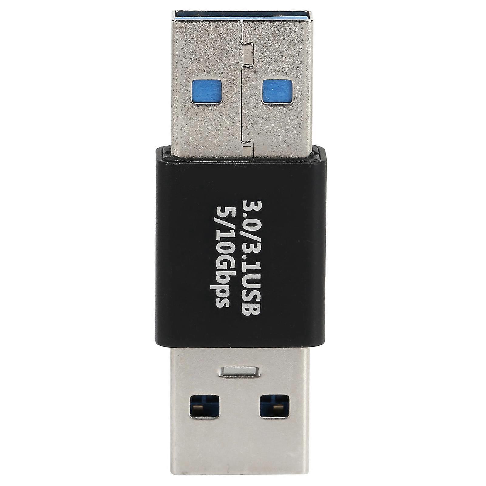 High Speed USB 3.0 TypeA Male to Male OTG Adapter Support Data Sync and Fast Charging