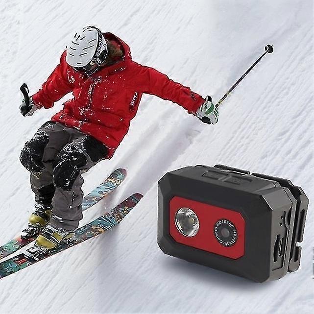 Head Strap Camera 1080P Night Vision Video Camera Camcorder Head-Mounted Camera yyds
