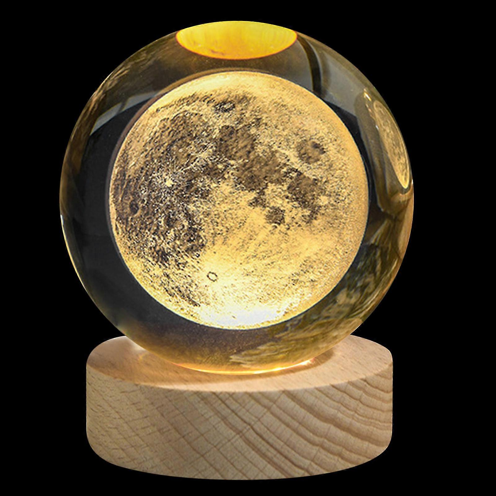 3d Planet Crystal Ball,crystal Ball Cosmic Series Night Light