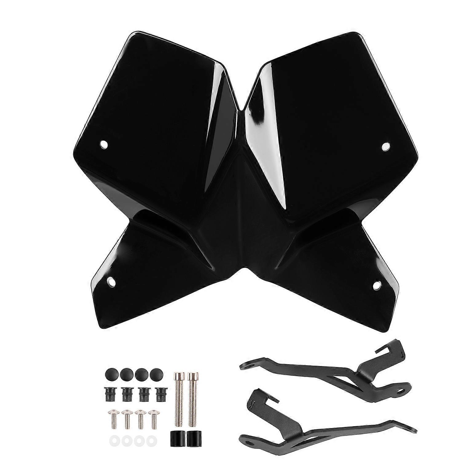Pare-brise Moto Pour KTM 1290 Super Duke R 2020-2023 | Noir - Polycarbonate | Protection Pluie & Insectes