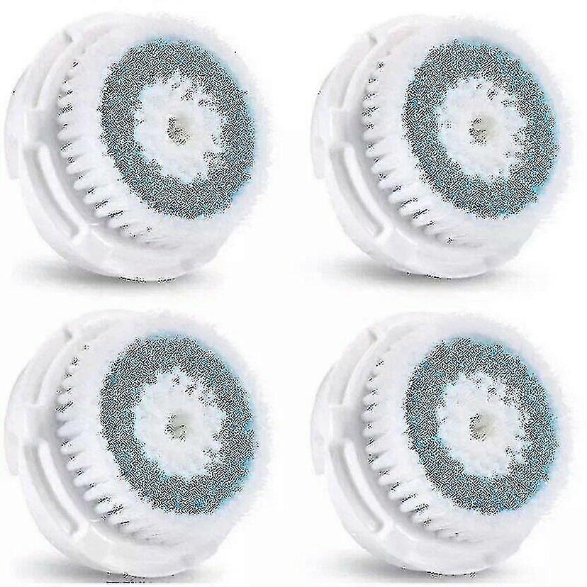 4-pack deep pore replacement facial brush heads for clarisonic mia 1 mia2