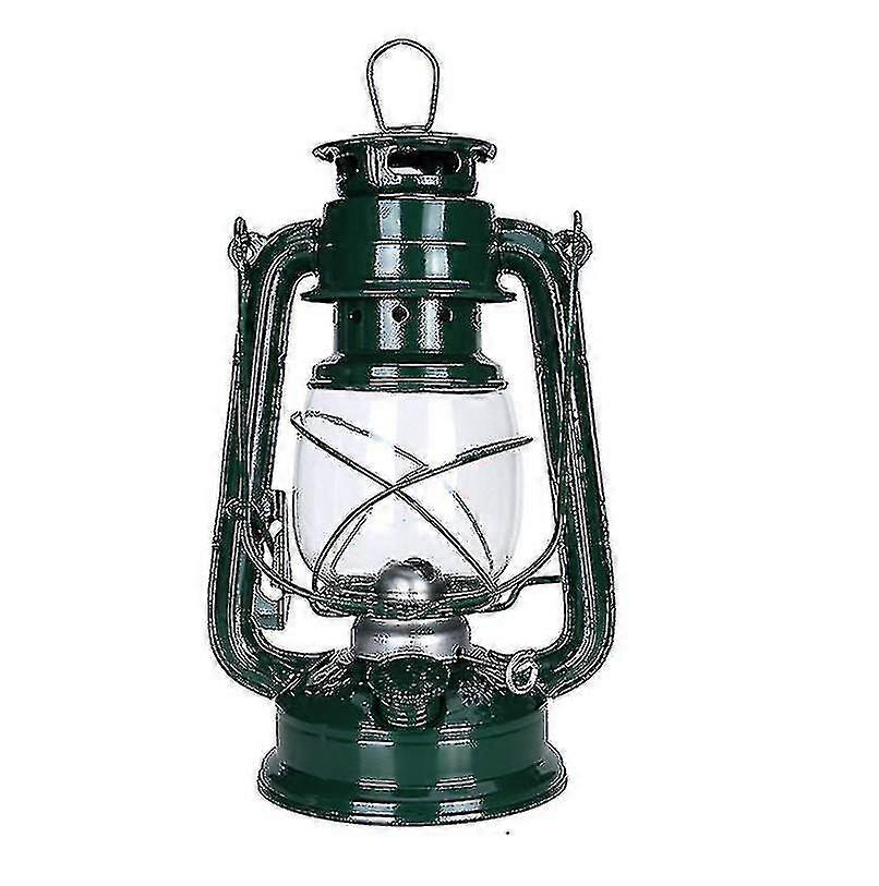 Retro Gazyağı Lambası 25cm Kamp Işık Ev Dekoratif Asılı Lamba A