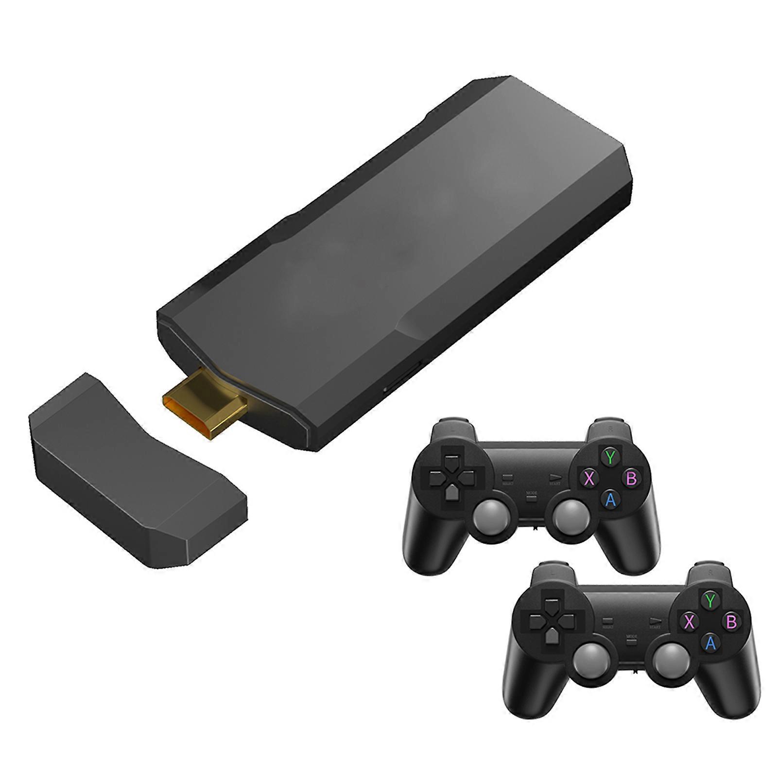 High-Definition Game Console Stick with Gamepad Multiple Languages Optional Game Playing Box for Home Bedroom