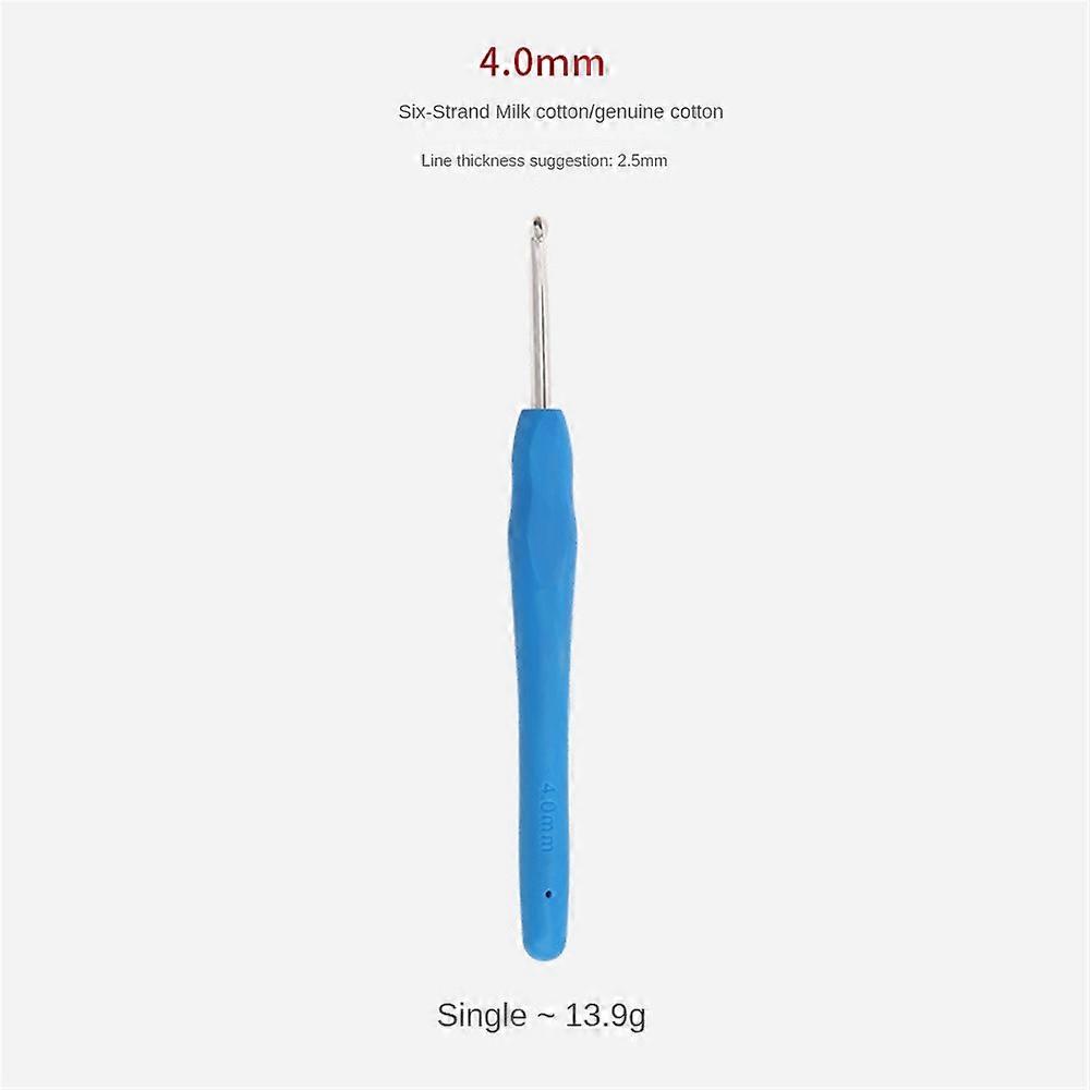 Knitting Tool Color Double-headed Non-slip Silicone Soft Handle Crochet Knitting