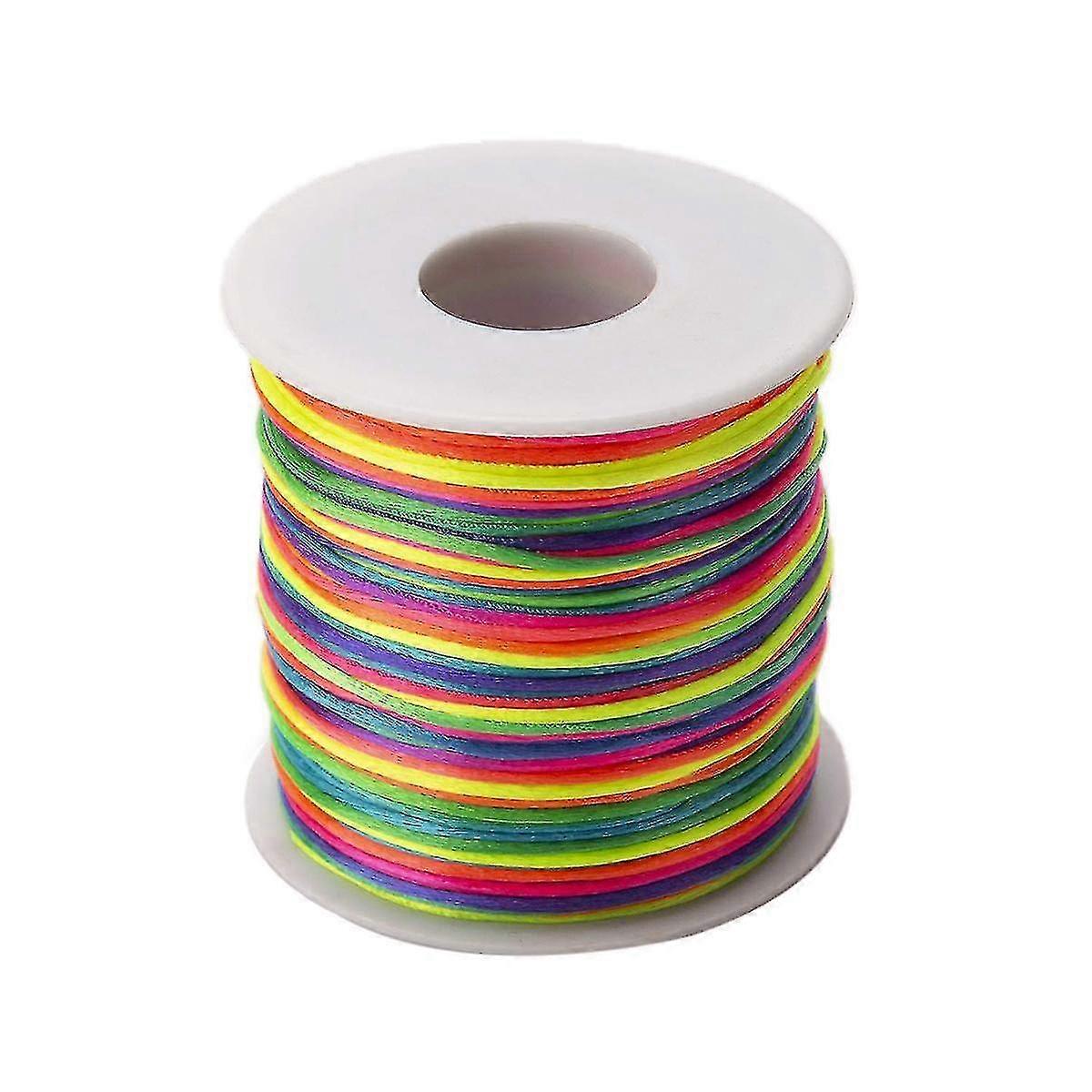 Rainbow Color Diy Beaded String