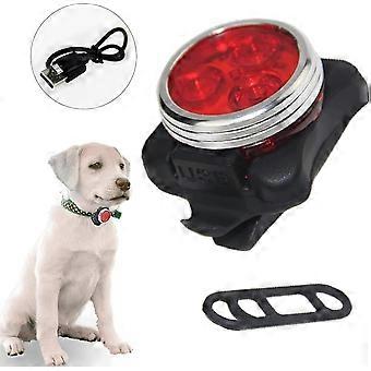 Hund Halsband Licht Led Haustier Clip-on Licht Hund Halsband Blinklicht Katze Glühen Tag Hunde Gehen Sicherheit Lichter für Dunkle Nacht Blitz Anhänger USB Chargi