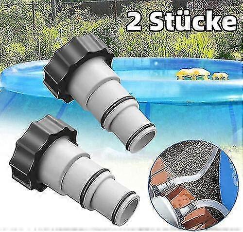 2x For Intex Swimming Pool Adapter A Pump Hose Special Adapter Swimming Pool