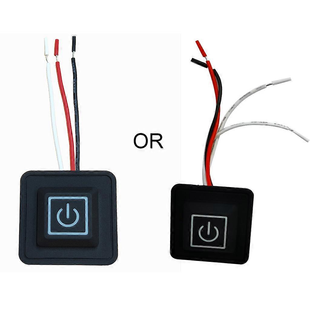 3.7-12V Waterproof Button Switch 3 Gears Adjustable Temperature Controller