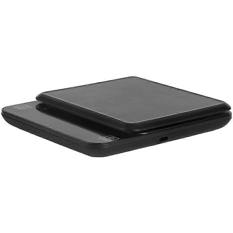 Coffee scale, 3000g/ 0.1g, high precision LED display, multi-function electronic scale, automatic timing, suitable for kitchen